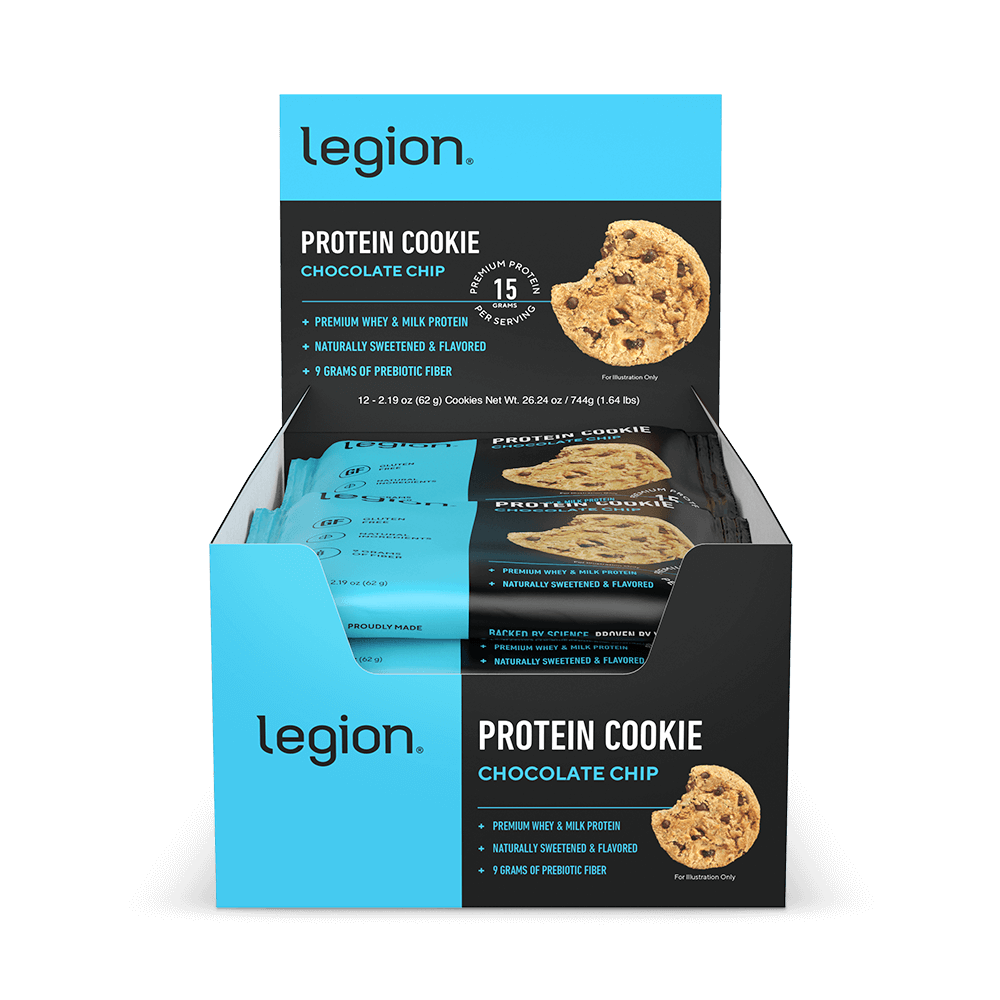 Natural High-Protein Cookies - Box of 12