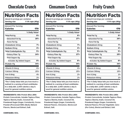 Legion Protein Cereal | High Protein Breakfast Cereal with Prebiotic Fiber