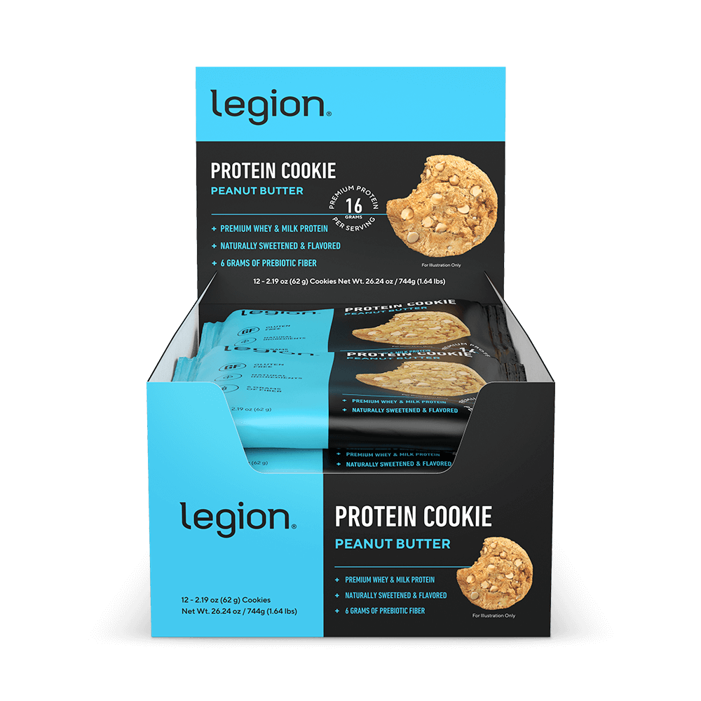 Natural High-Protein Cookies - Box of 12