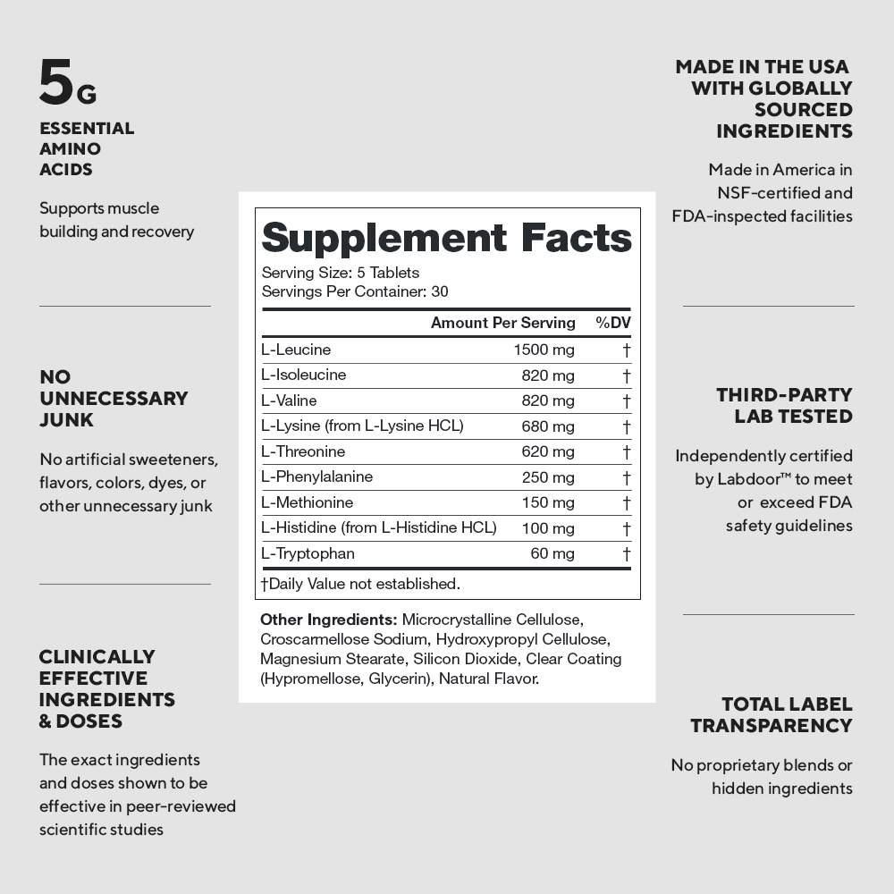 Legion EAA Essential Amino Acid Supplement