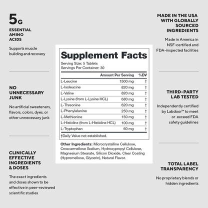 Legion EAA Essential Amino Acid Supplement