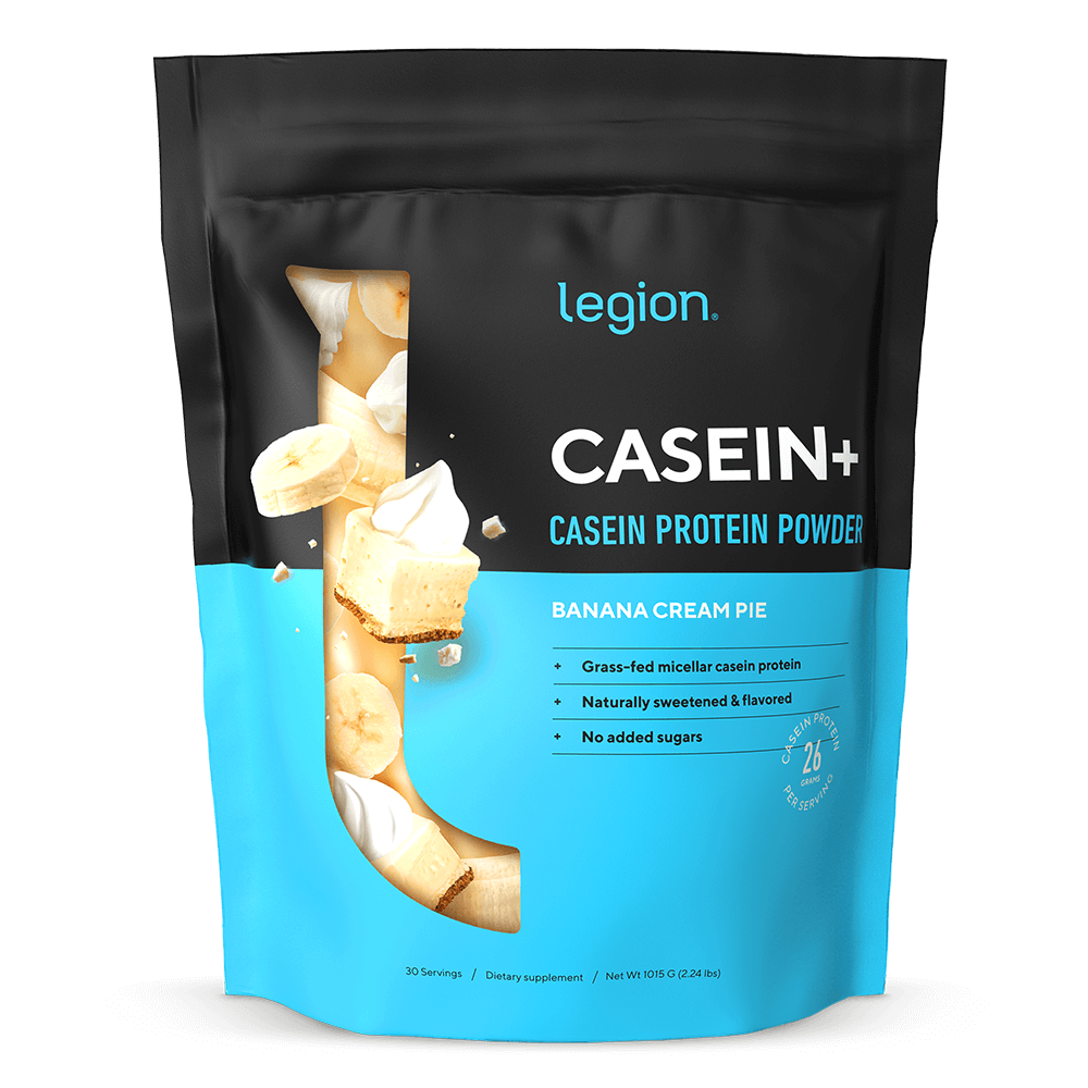 Casein + Protein Powder naturally sweetened and flavored