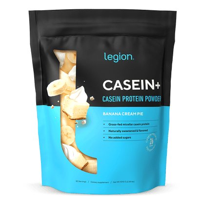Casein + Protein Powder naturally sweetened and flavored