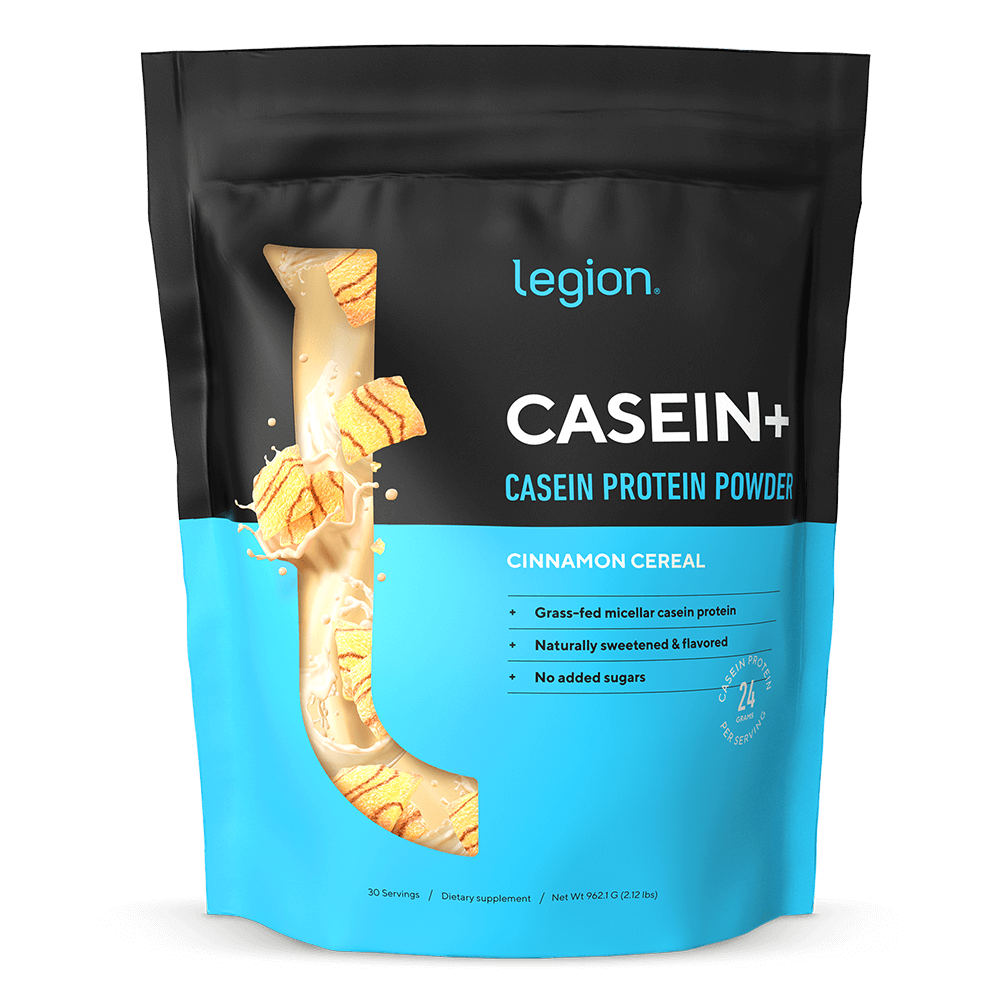 Casein + Protein Powder naturally sweetened and flavored