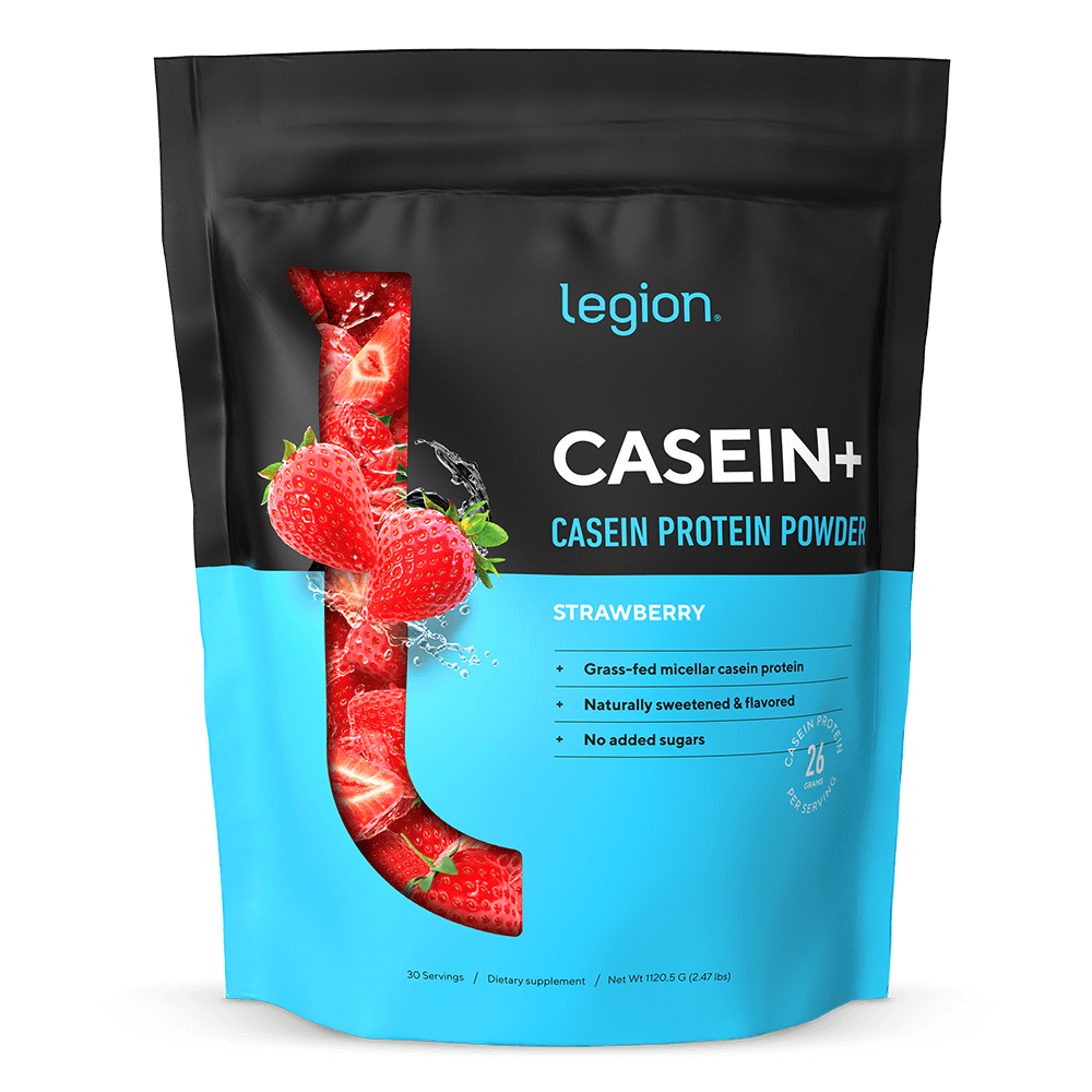 Casein + Protein Powder naturally sweetened and flavored