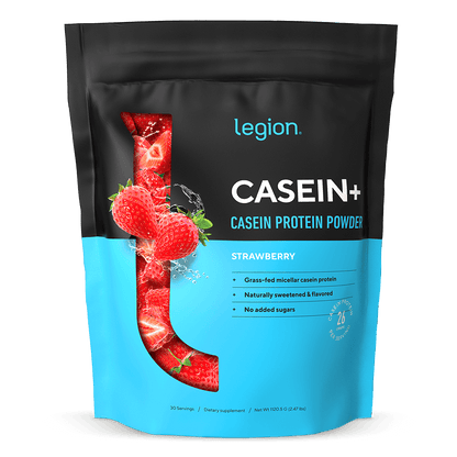 Casein + Protein Powder naturally sweetened and flavored