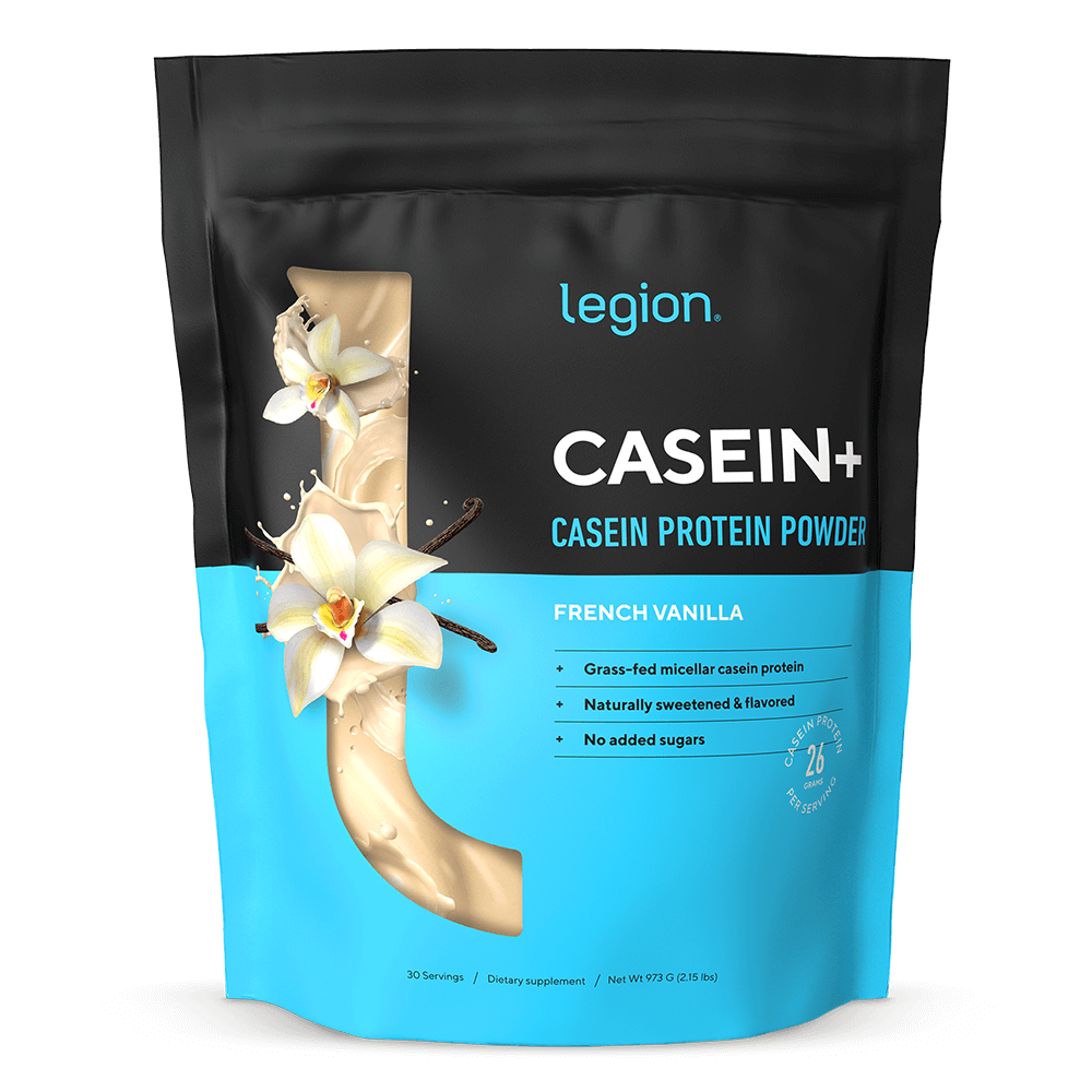 Casein + Protein Powder naturally sweetened and flavored