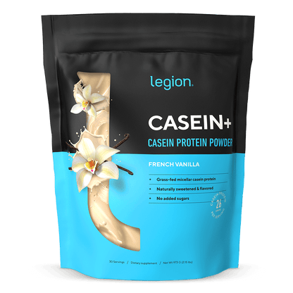 Casein + Protein Powder naturally sweetened and flavored