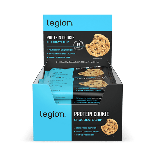 Natural High-Protein Cookies - Box of 12