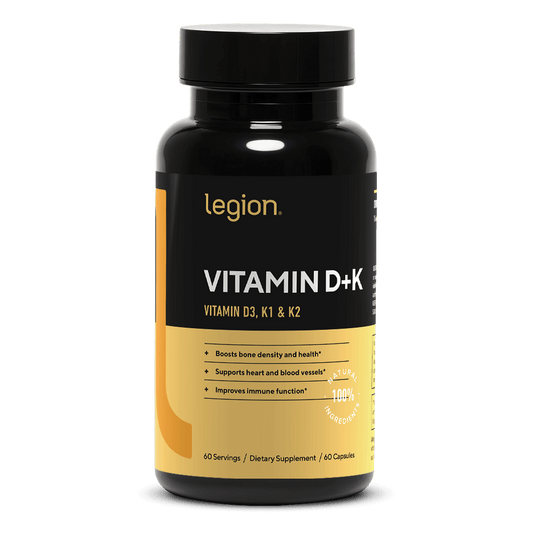 Vitamin D+K Essential Vitamins Supplement - 60 Servings