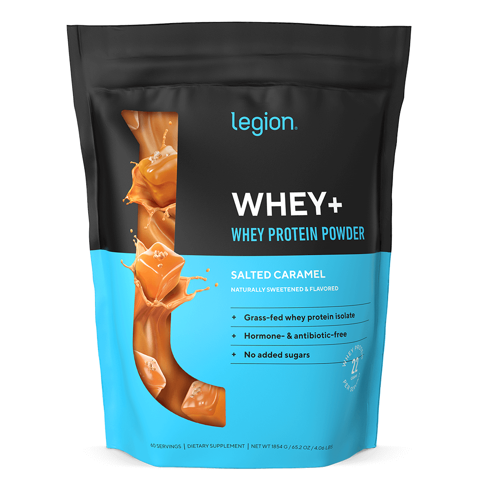 Whey+ Protein Isolate Powder naturally sweetened and flavored
