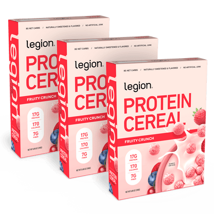 Legion Protein Cereal | High Protein Breakfast Cereal with Prebiotic Fiber