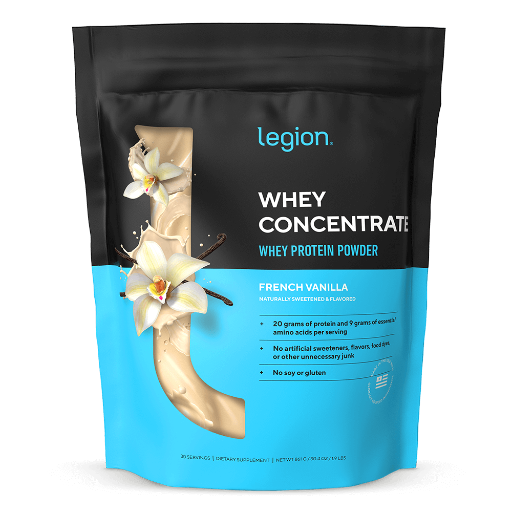 Whey+ Protein Isolate Powder naturally sweetened and flavored
