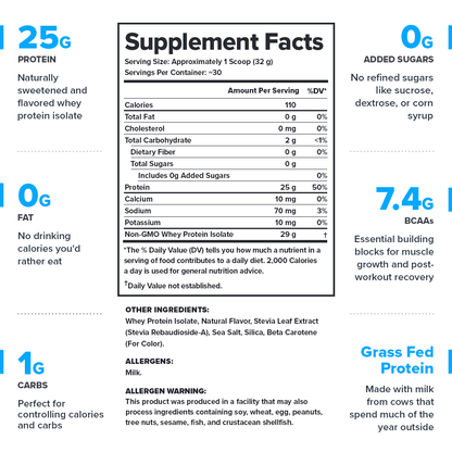 Clear Whey Protein Isolate