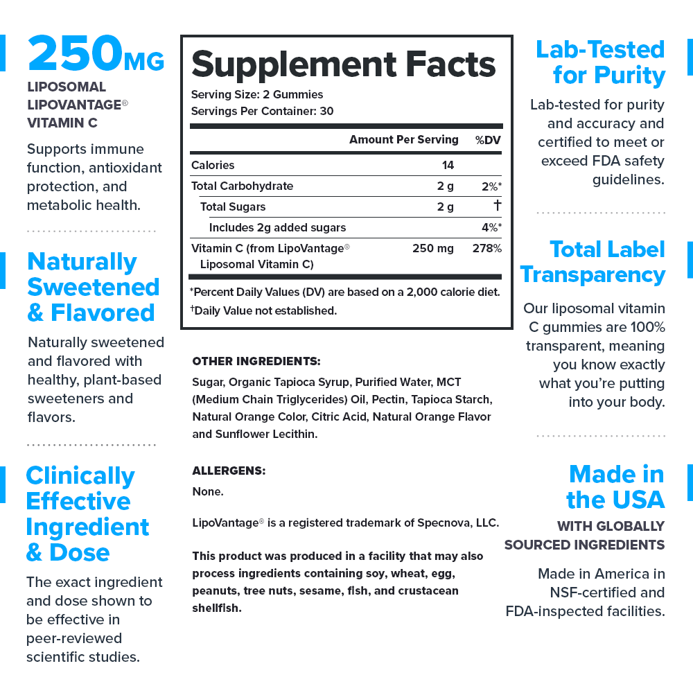 Liposomal Vitamin C Gummies