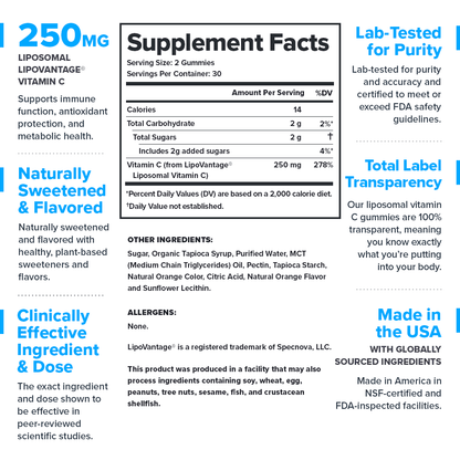 Liposomal Vitamin C Gummies