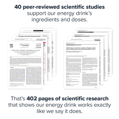 Legion Energy Drink Zero Sugar Clean Energy Drink with Natural Caffeine