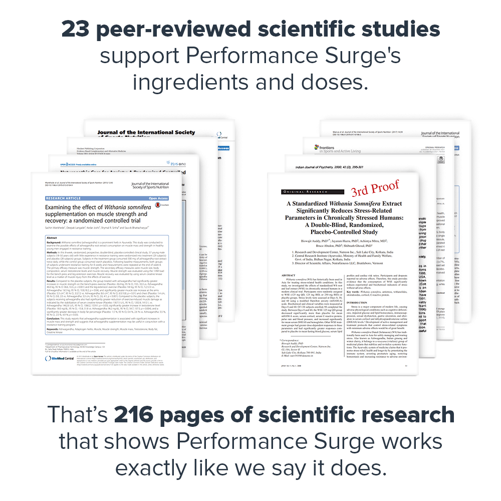Performance Surge Performance Supplement - 30 Servings