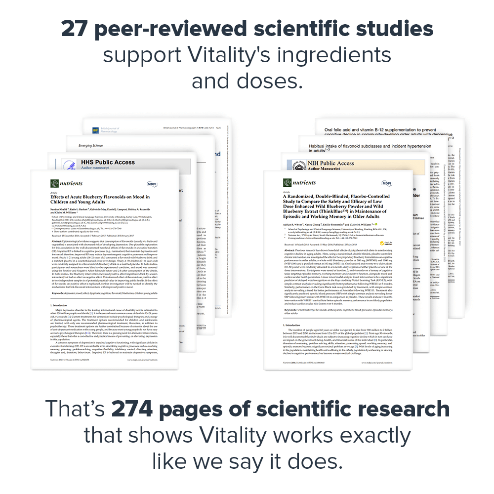 Vitality Supplement - 30 Servings