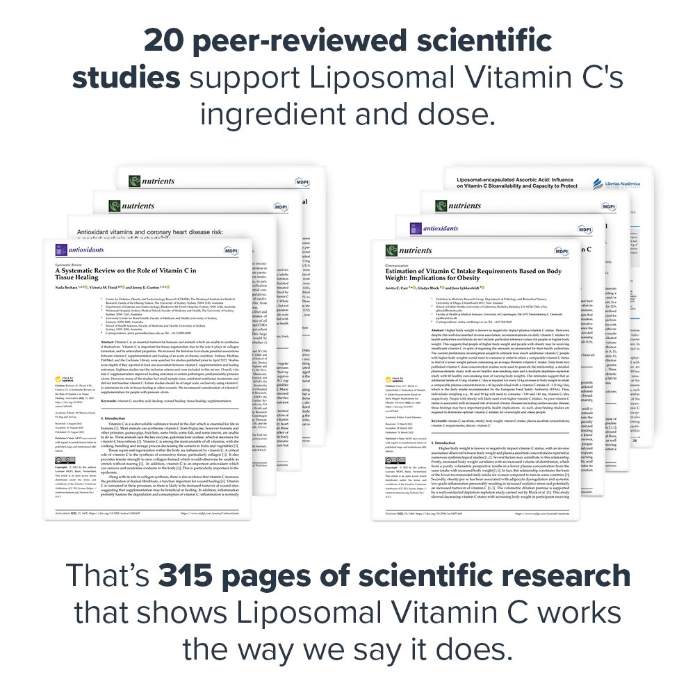 Liposomal Vitamin C Essential Vitamin Supplement - 60 Servings
