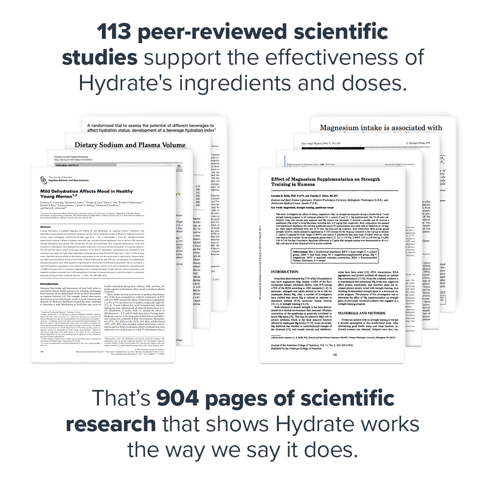 Hydrate Electrolyte Powder