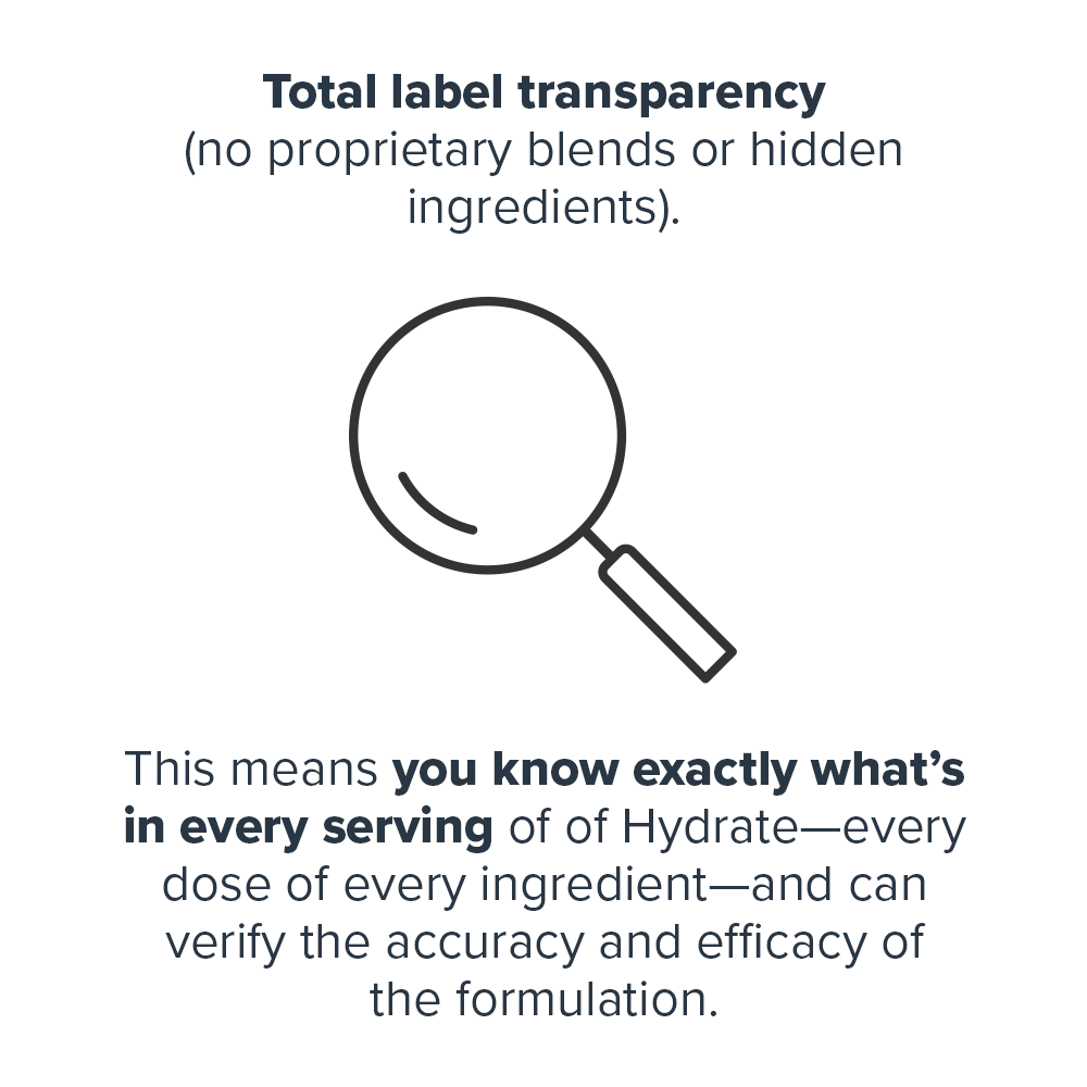 Hydrate Electrolyte Powder