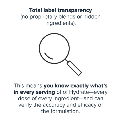 Hydrate Electrolyte Powder