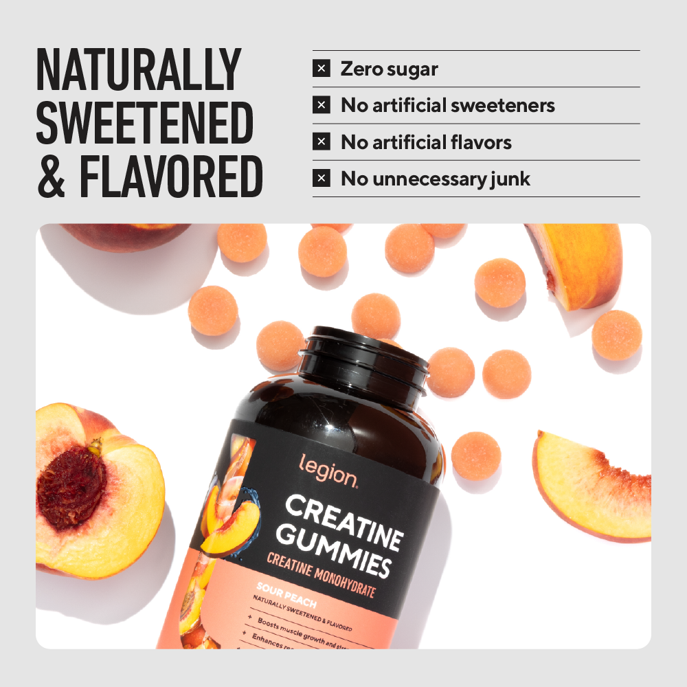 Creatine Gummies Creatine Monohydrate Supplement
