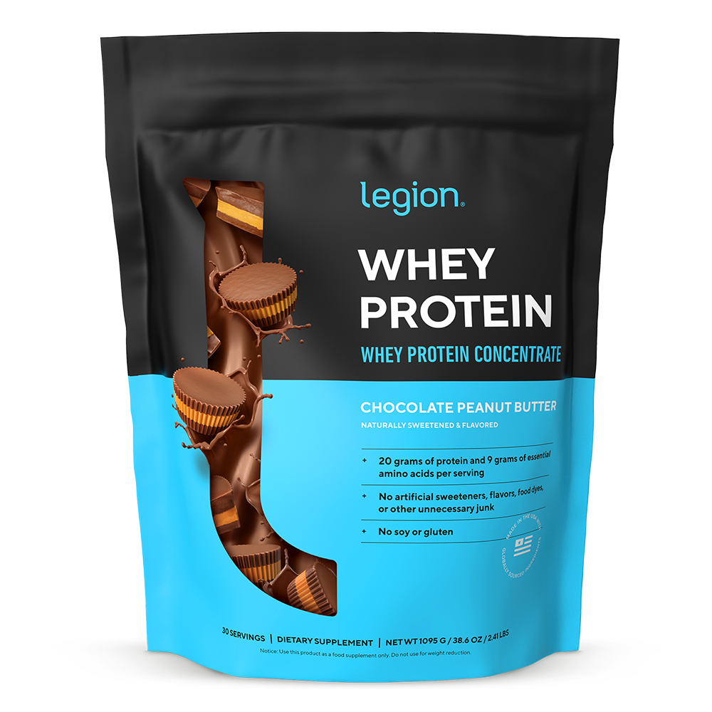 Legion Whey Concentrate Protein Powder