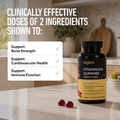 Legion Vitamin D3 + K2 Gummies