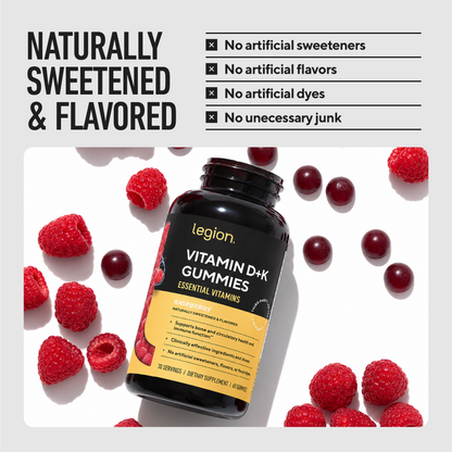 Legion Vitamin D3 + K2 Gummies