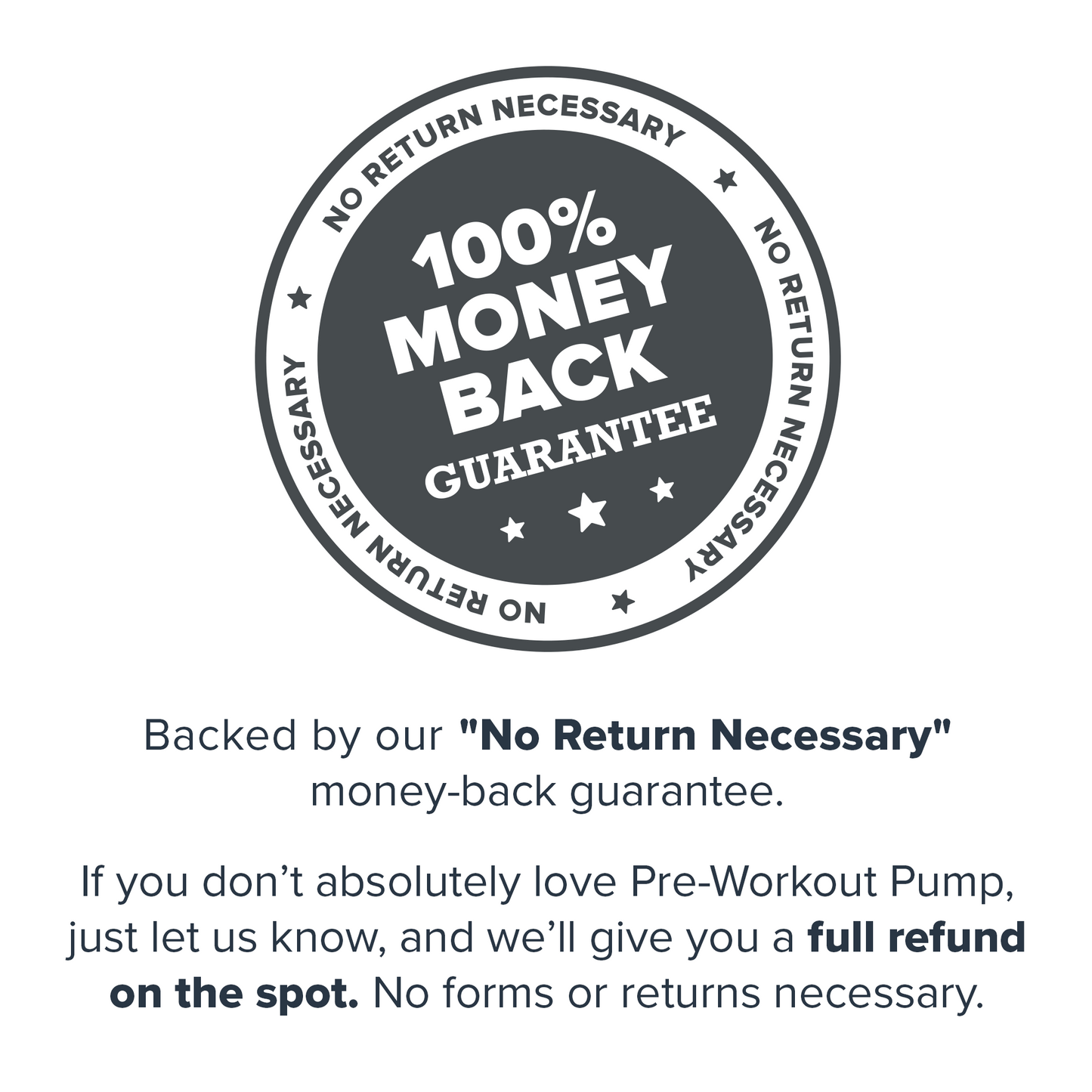 Pre-Workout Pump Supplement - 30 Servings