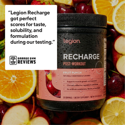 Legion Recharge Post-Workout Supplement with Creatine, HMB & Tart Cherry