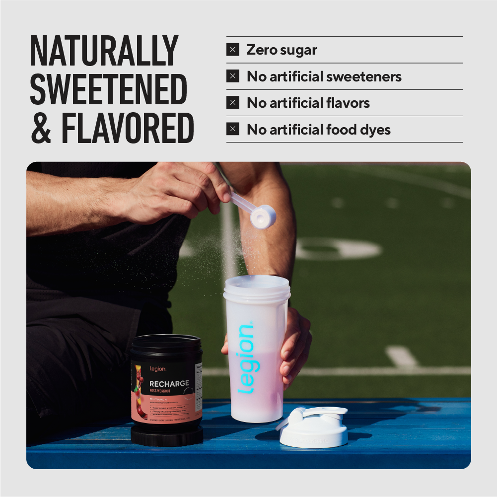 Legion Recharge Post-Workout Supplement with Creatine, HMB & Tart Cherry