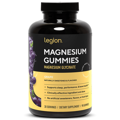 Legion Magnesium Glycinate Gummies