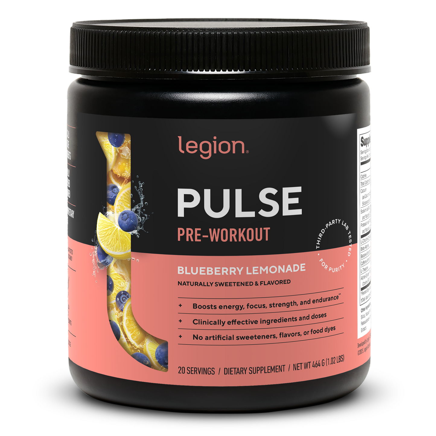 Legion Pulse Pre-Workout Supplement