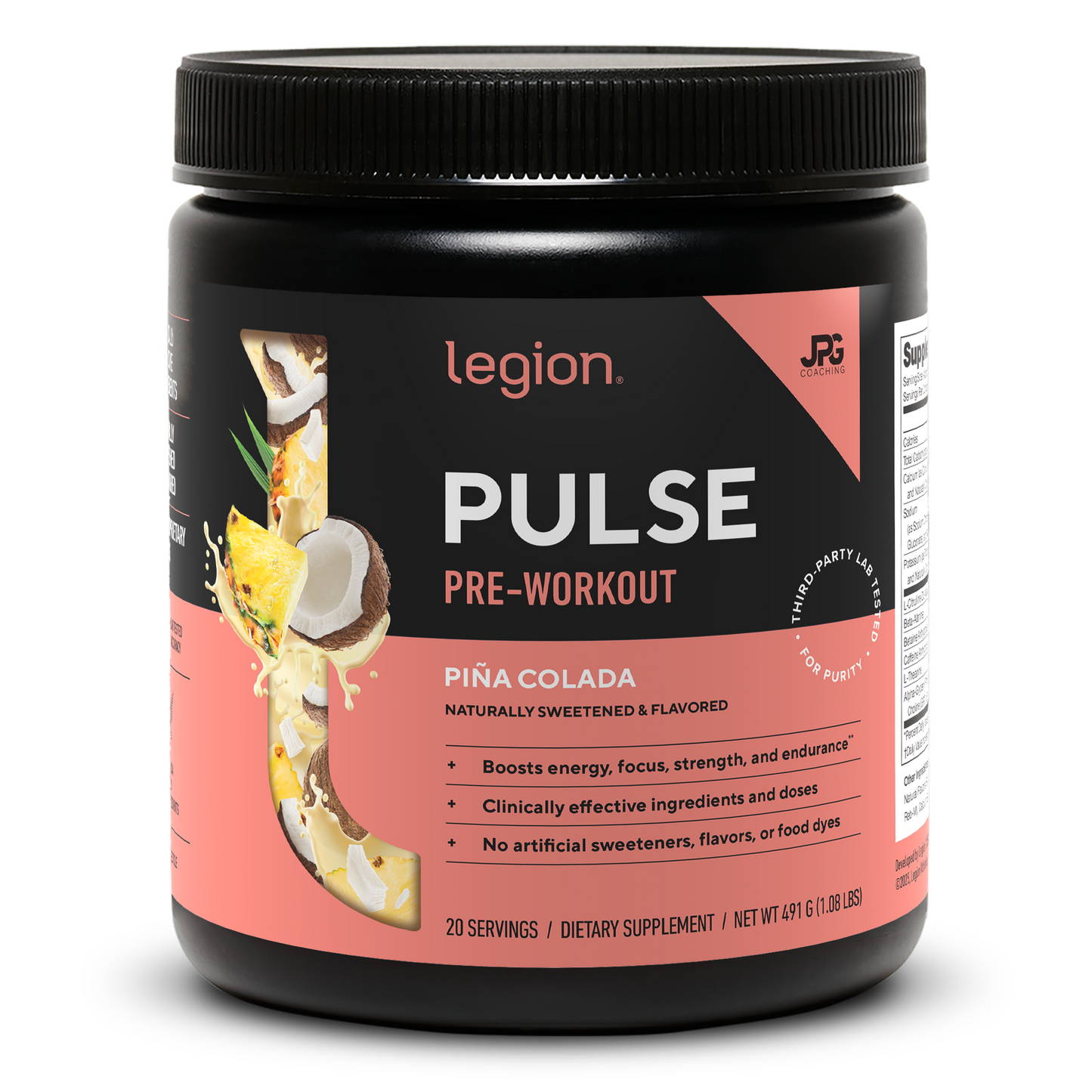 Legion Pulse Pre-Workout Supplement