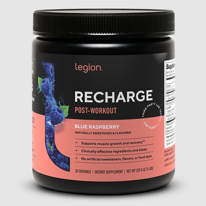 Legion Recharge Post-Workout Supplement with Creatine, HMB & Tart Cherry
