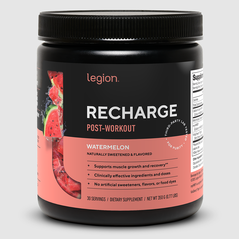 Legion Recharge Post-Workout Supplement with Creatine, HMB & Tart Cherry