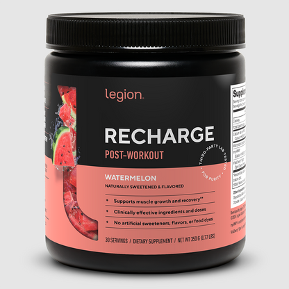 Legion Recharge Post-Workout Supplement with Creatine, HMB & Tart Cherry