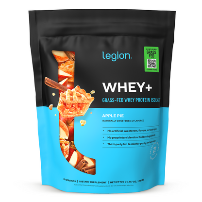 Whey+ Protein Isolate Powder naturally sweetened and flavored
