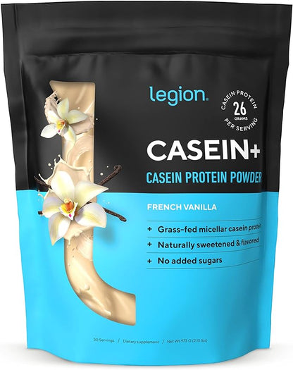 Casein + Protein Powder naturally sweetened and flavored